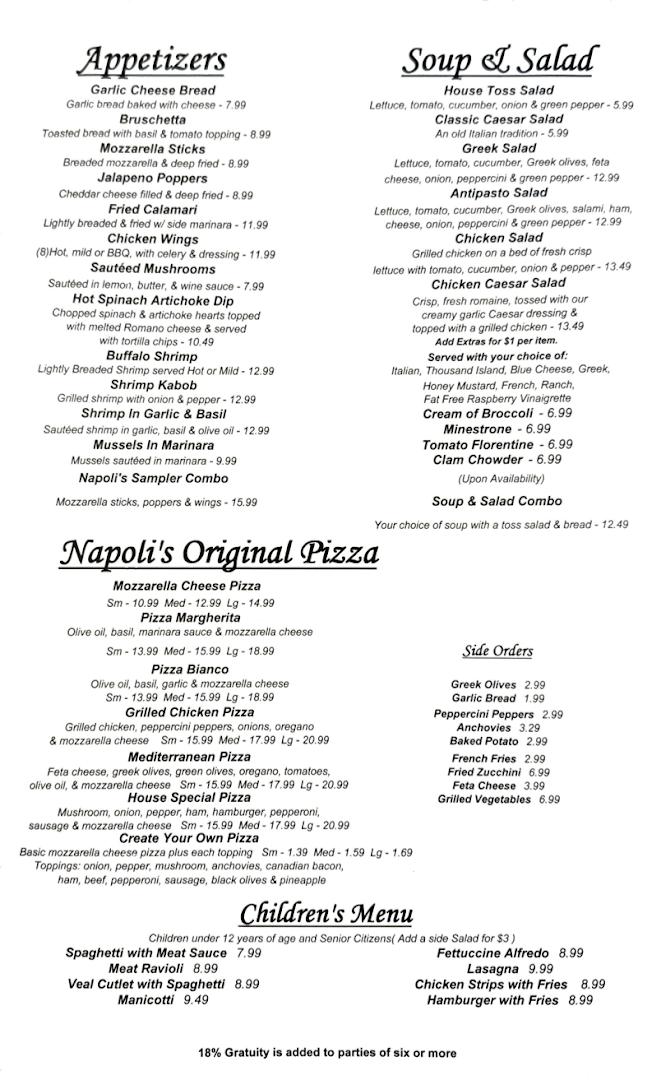 Napoli Italian Restaurant